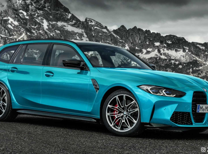 2022 BMW M3 Touring Farklı Renkler de Hayal Edildi