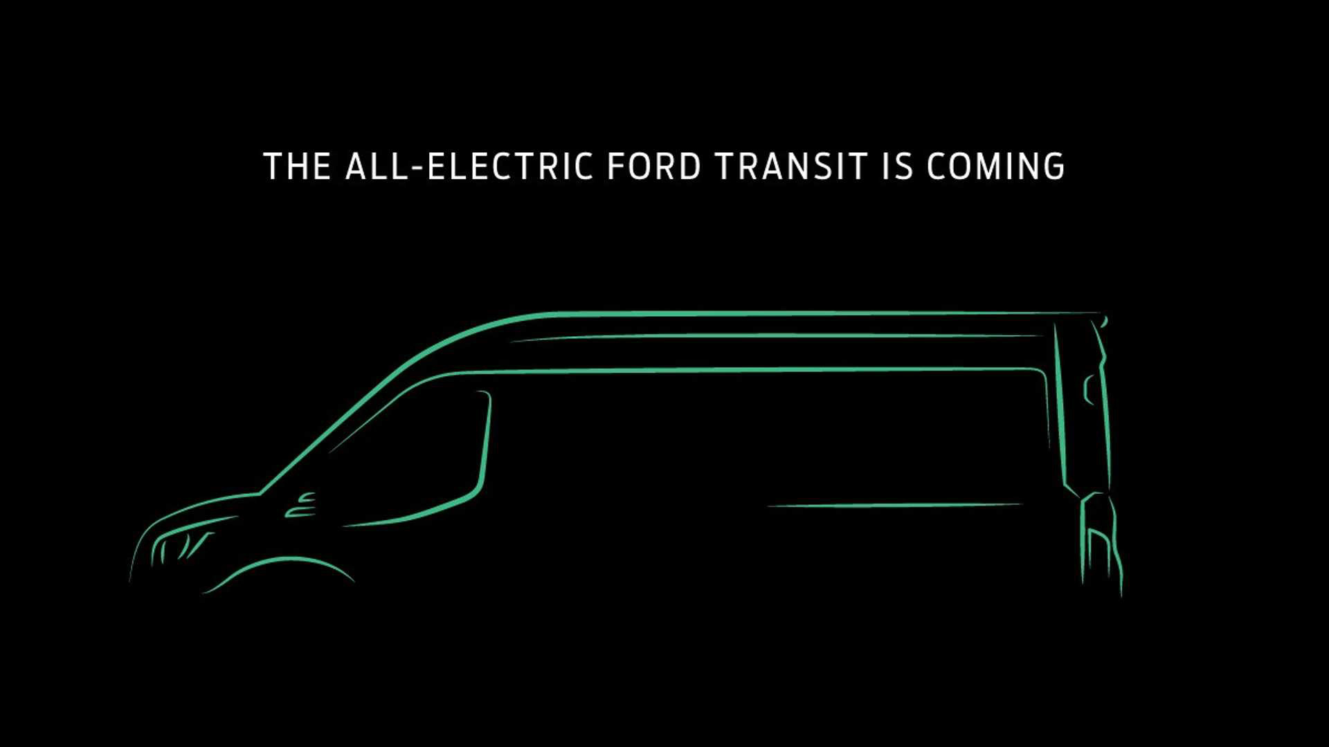 Tamamen Elektrikli Ticari Ford E-Transit