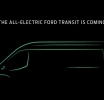 Tamamen Elektrikli Ticari Ford E-Transit