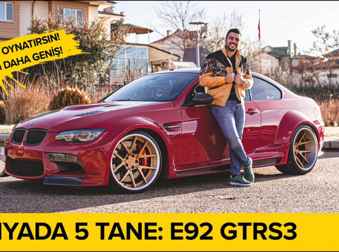 20 Cm Daha Geniş | Türkiye'de Tek BMW E92 GTRS3
