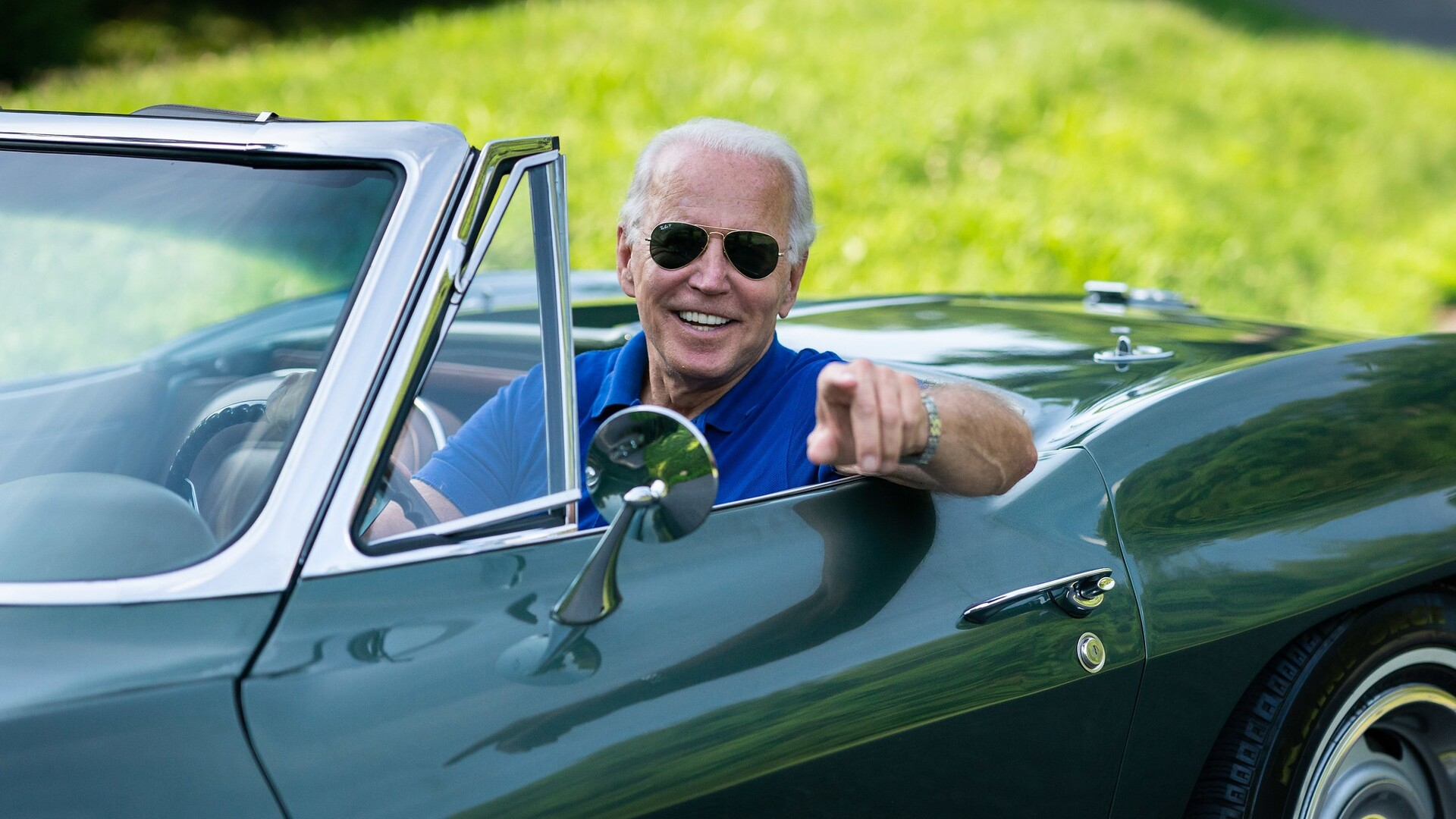 Joe Biden, Elektrikli Corvette'e Talip
