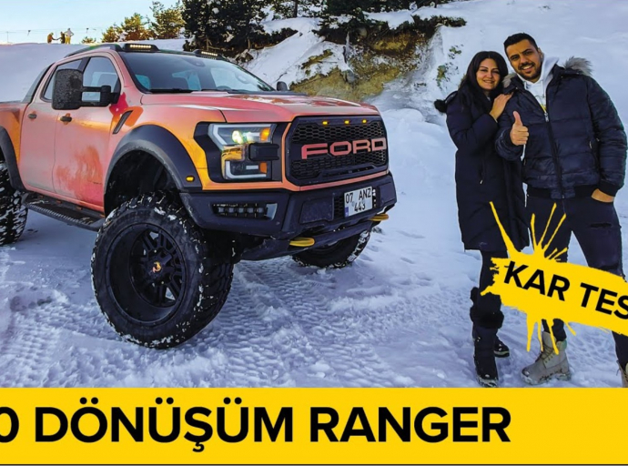 Ford Ranger 2.0T Kar Fırtınası Testi