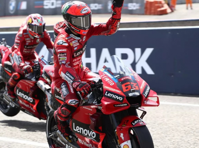 MotoGP İtalya'da Bagnaia En Hızlı Sürücü Oldu