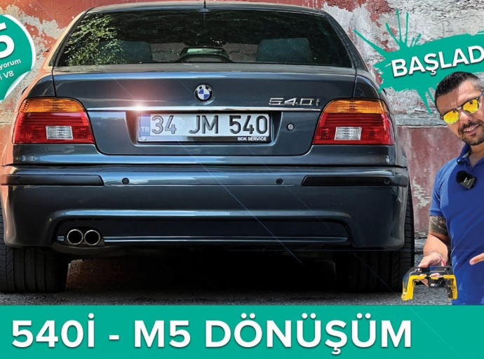 Modifiye Ediyorum Serisi'nde  BMW M5 Dönüşüm Yapıyoruz