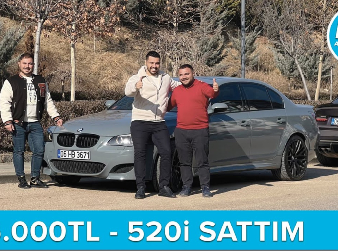 Türkiye'nin En Temiz BMW E60'ı Satıldı