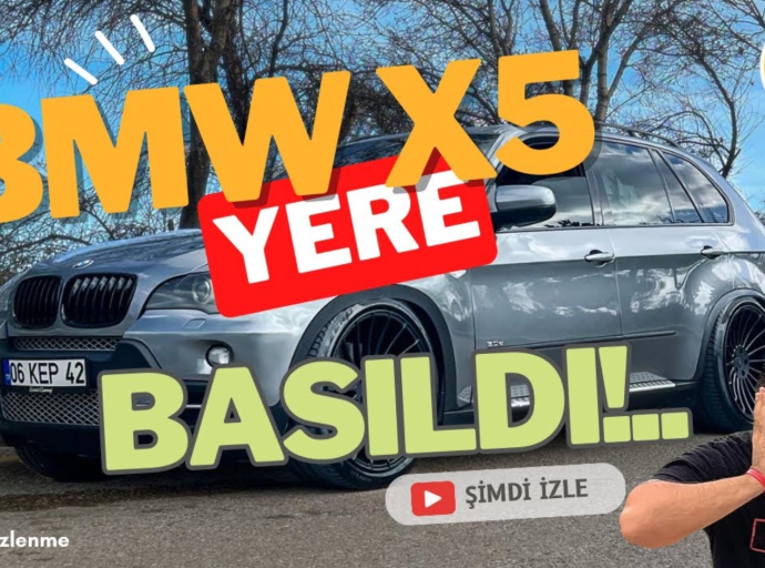 22 Jantlı BMW X5'i Yere Bastık