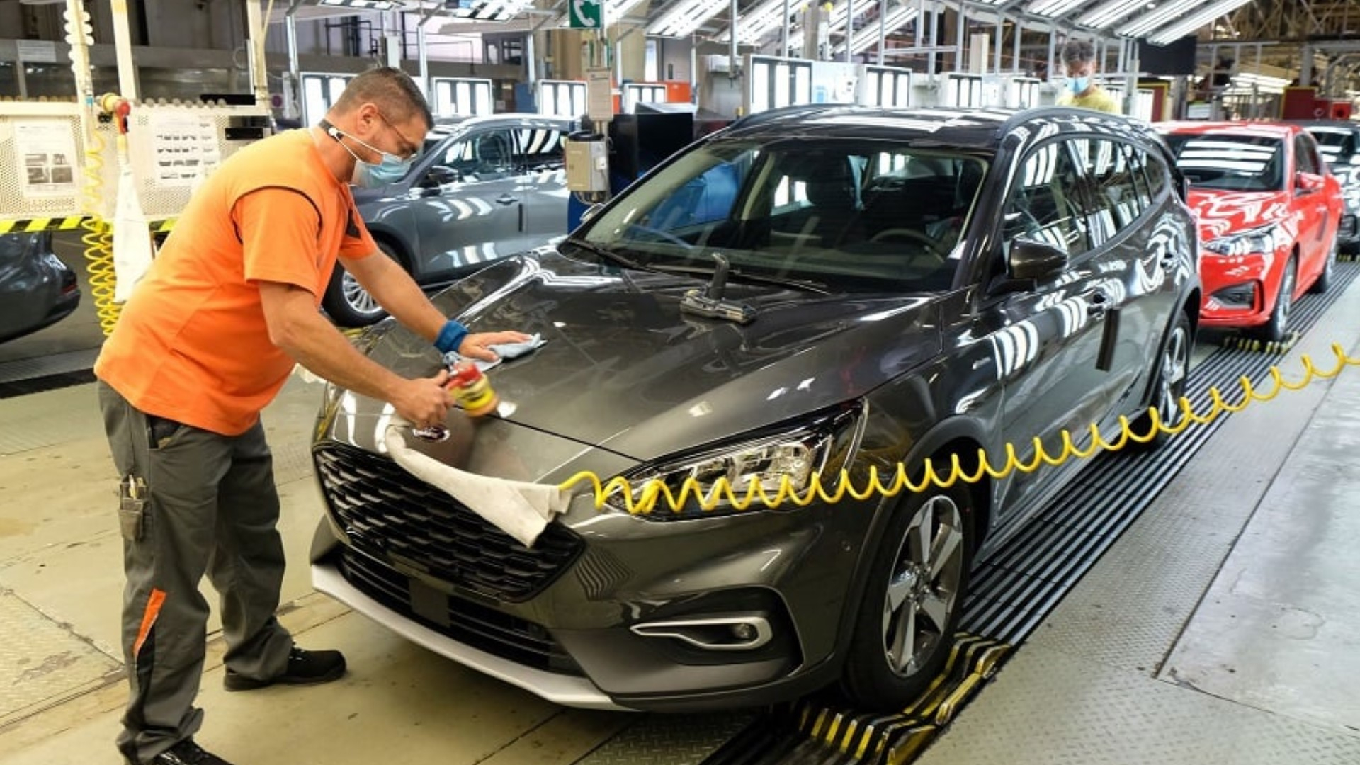Strike Break at Ford Focus Factory in Germany