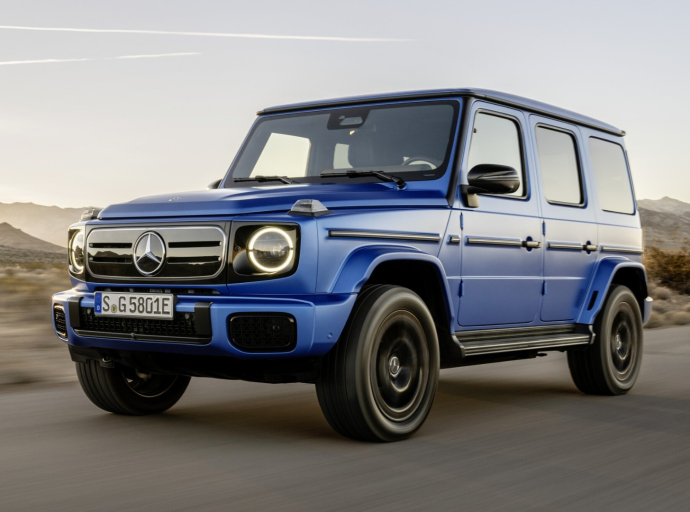 The first electric Mercedes G-Class was introduced