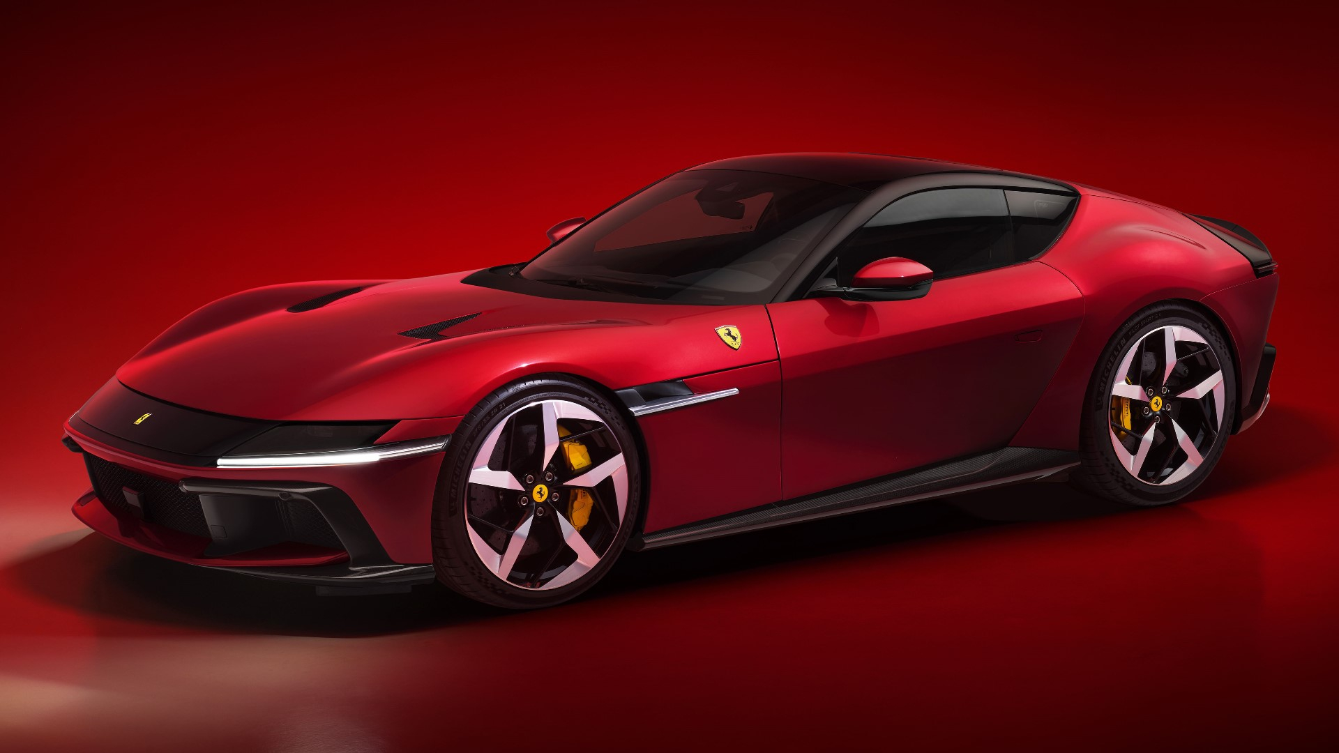 The new 830-horsepower Ferrari 12Cilindri was introduced